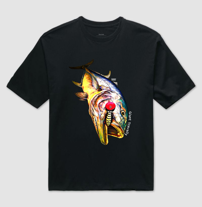 Camiseta Oversized GIANT TREVALLY POPPER