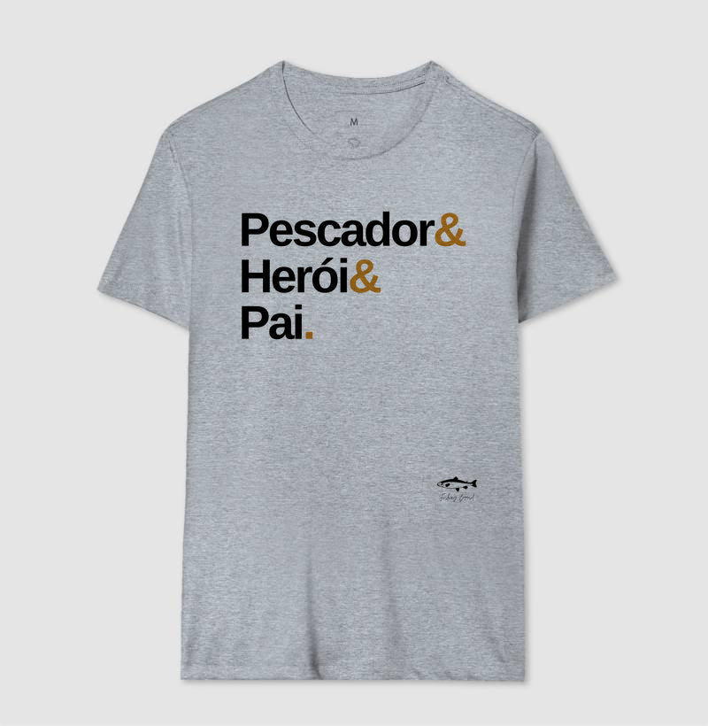Camiseta PESCADOR E PAI