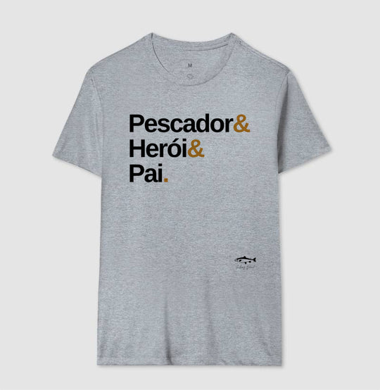 Camiseta PESCADOR E PAI