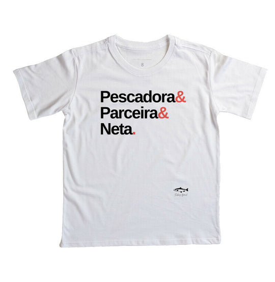 Camiseta Infantil PESCADORA E NETA