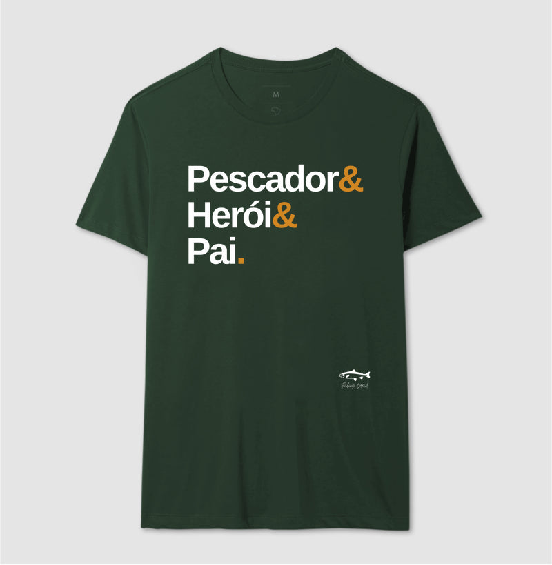 Camiseta PESCADOR E PAI