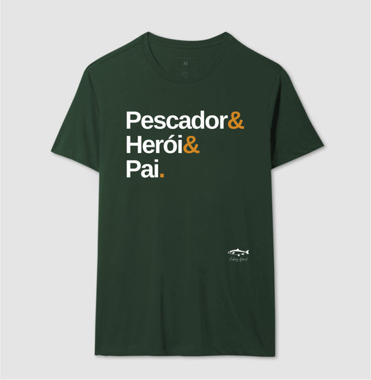 Camiseta PESCADOR E PAI