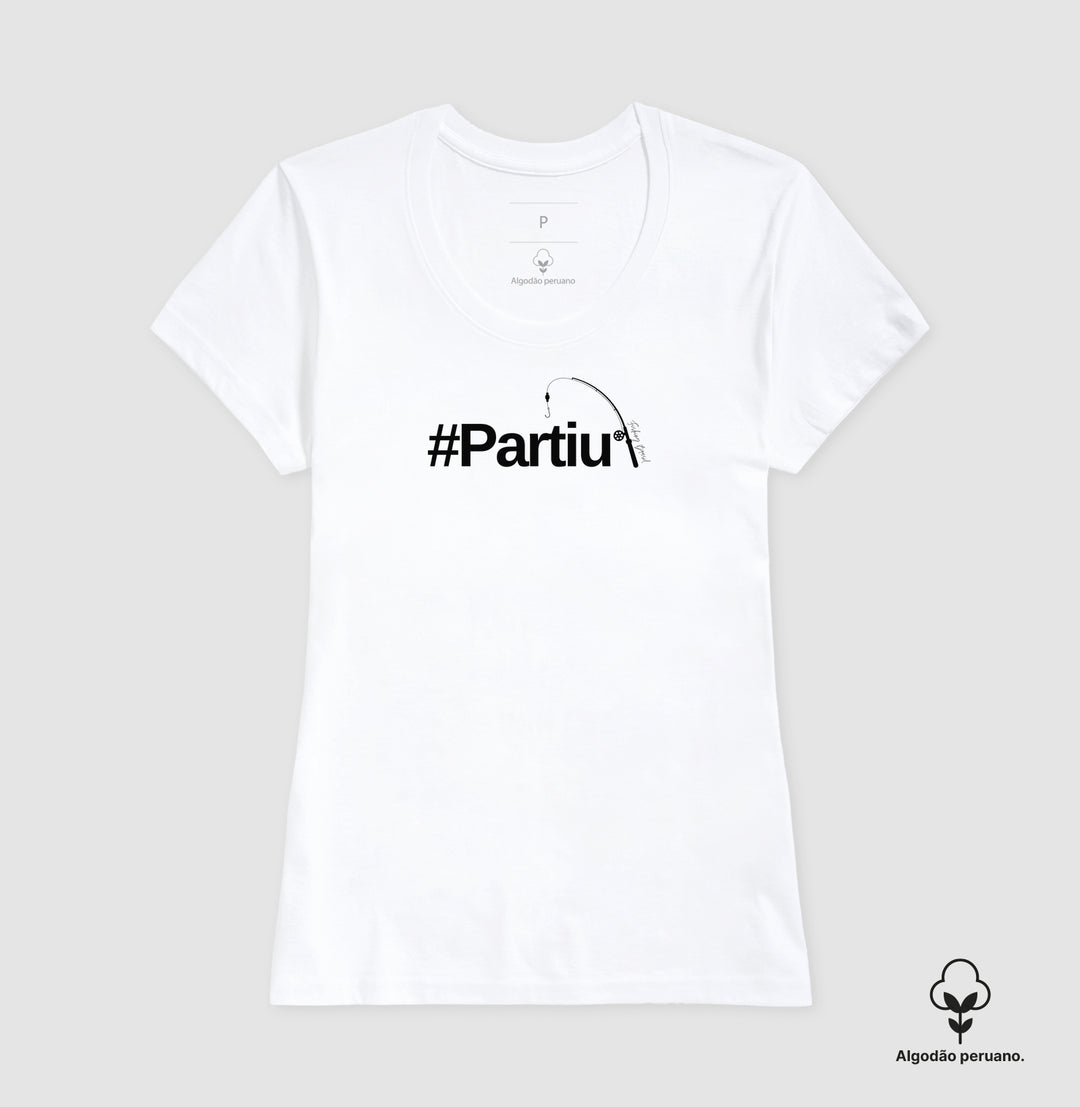 Camiseta Premium PARTIU PESCARIA