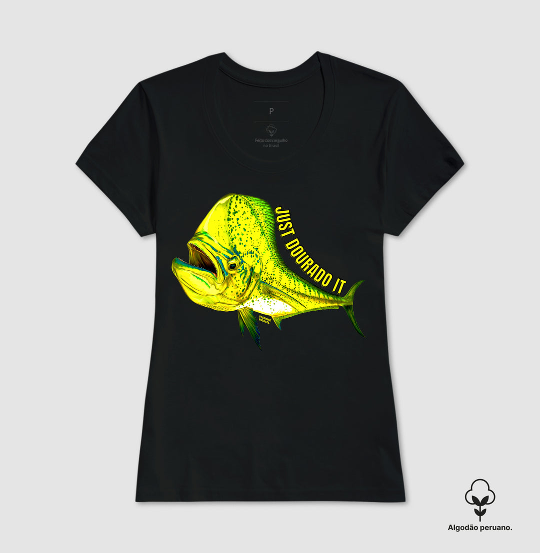 Camiseta Premium JUST DOURADO IT