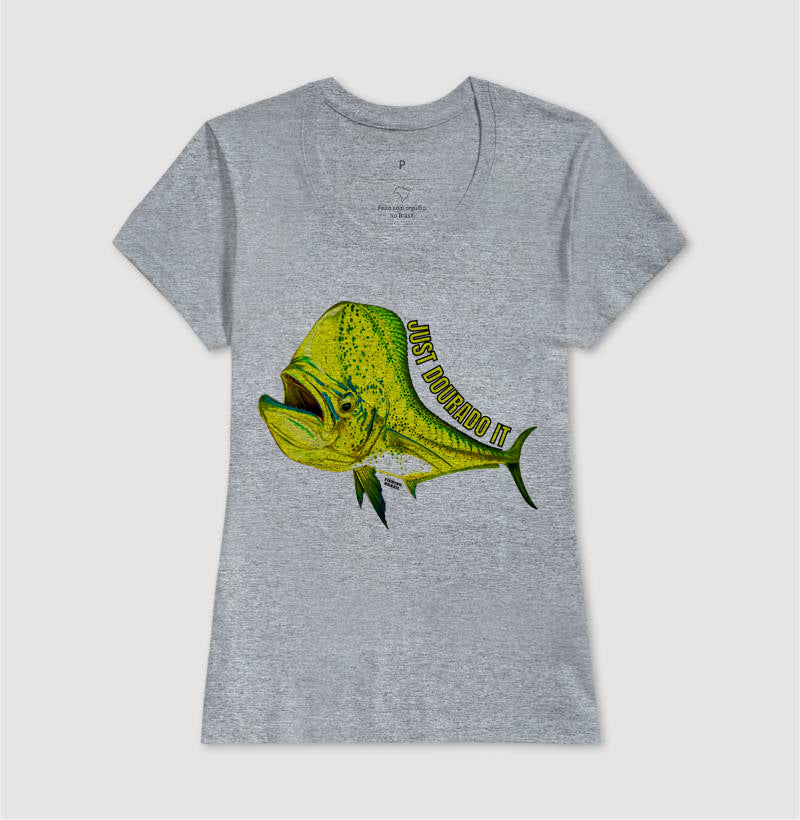 Camiseta JUST DOURADO IT
