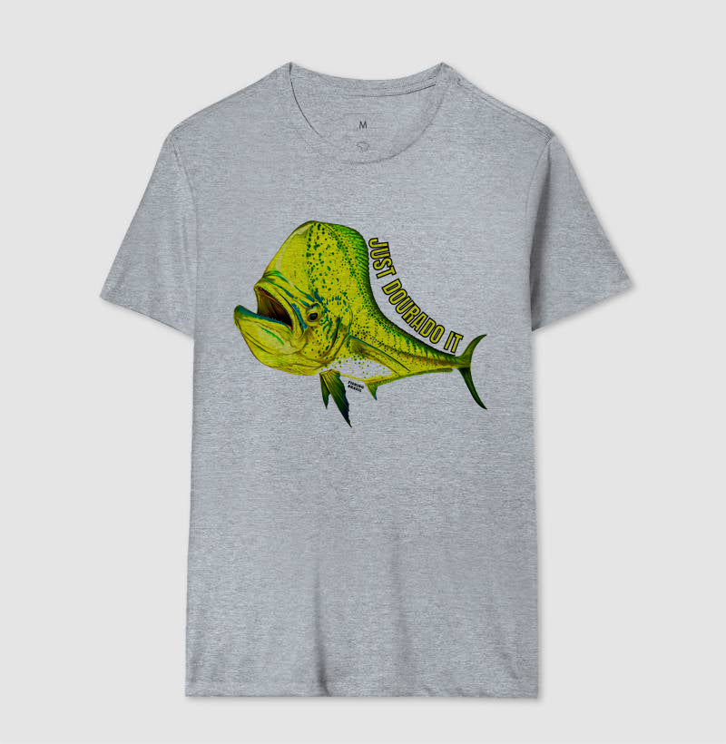 Camiseta JUST DOURADO IT