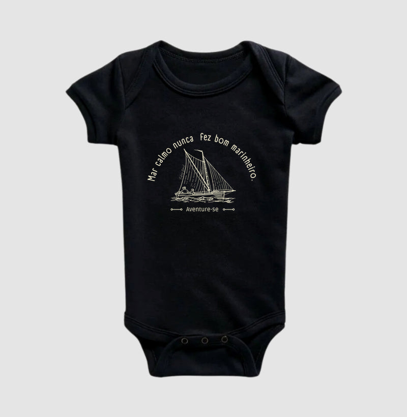 Body Infantil BOM MARINHEIRO