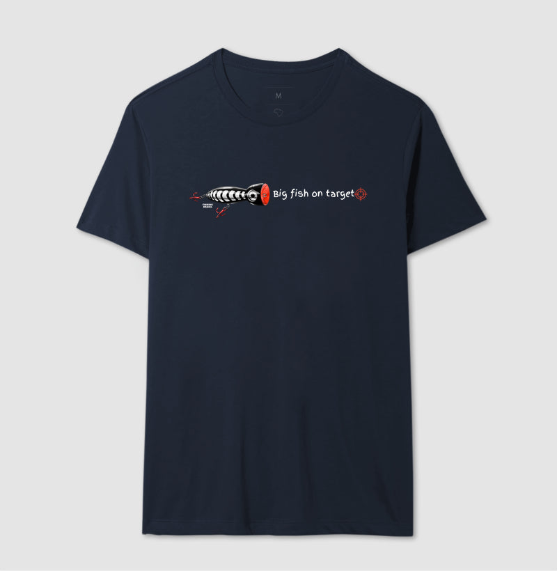 Camiseta PEIXE GRANDE NO ALVO