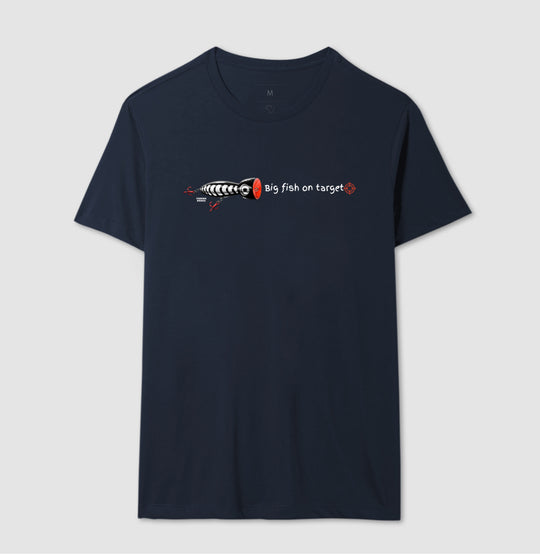 Camiseta PEIXE GRANDE NO ALVO
