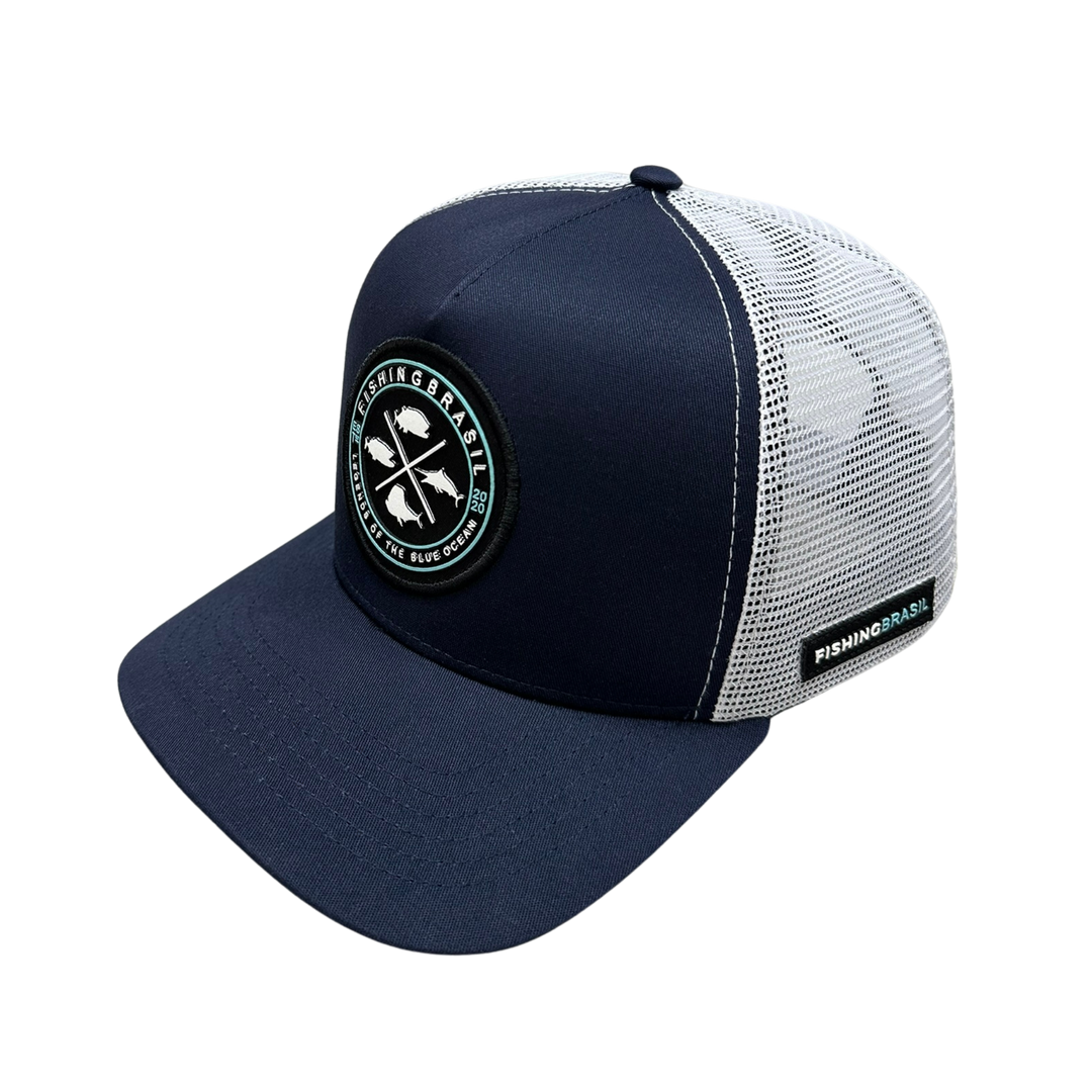 Boné Trucker Legends Navy