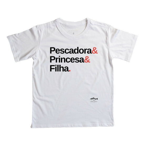 Camiseta Infantil PESCADORA E FILHA