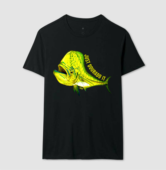 Camiseta JUST DOURADO IT