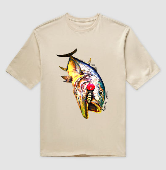 Camiseta Oversized GIANT TREVALLY POPPER