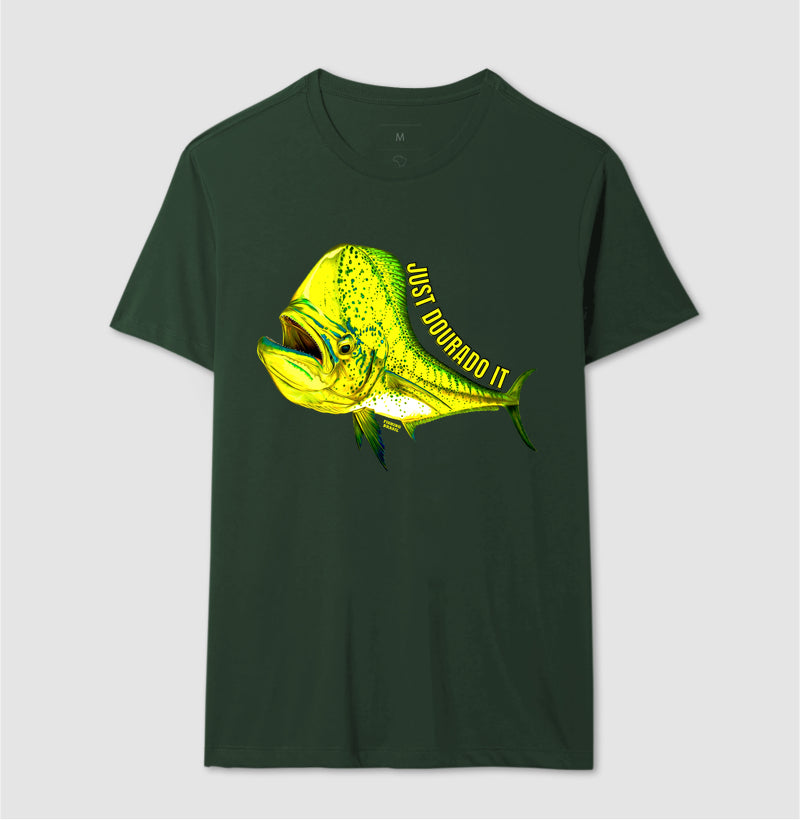 Camiseta JUST DOURADO IT