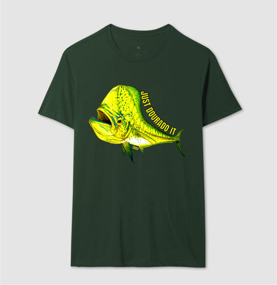 Camiseta JUST DOURADO IT