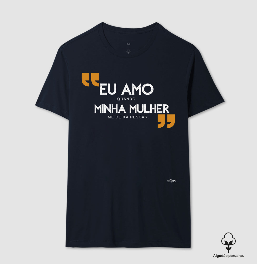 Camiseta Premium ME DEIXA PESCAR