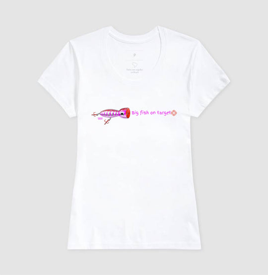 Camiseta PEIXE GRANDE NO ALVO
