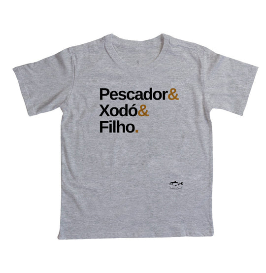 Camiseta Infantil PESCADOR E FILHO