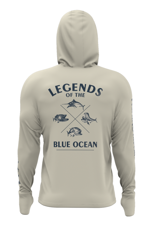 Camisa UV 50+ Legends – Off-White