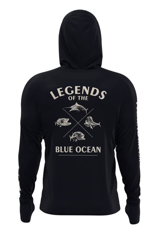 Camisa UV 50+  Legends – Preta